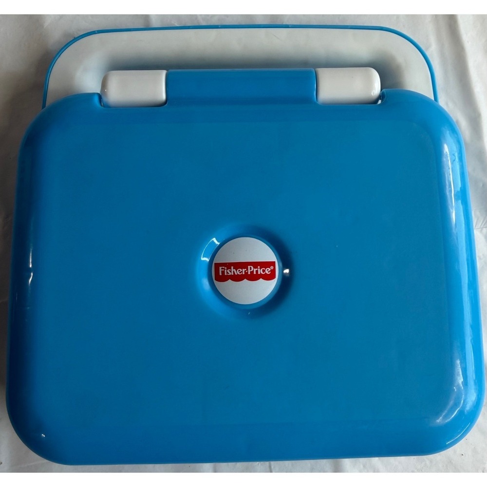Fisher-Price Laugh & Learn Smart Stages Laptop Blue Toy Computer B011